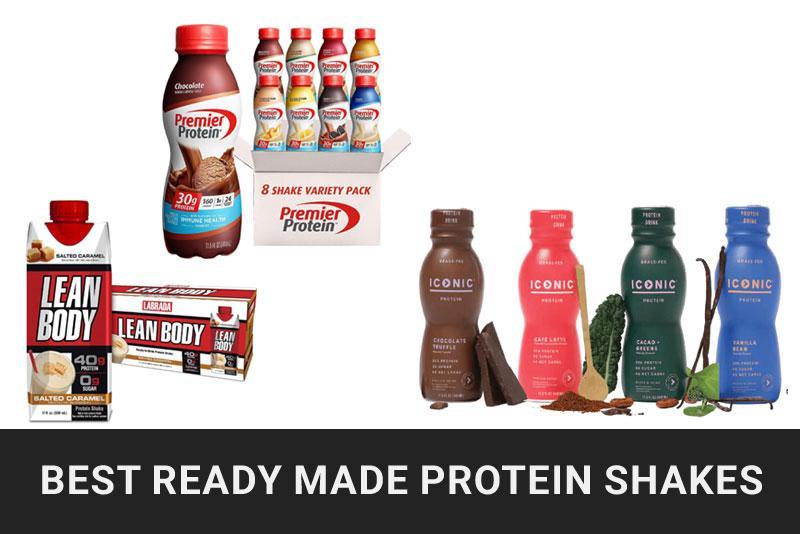 best ready made protein shakes drinks