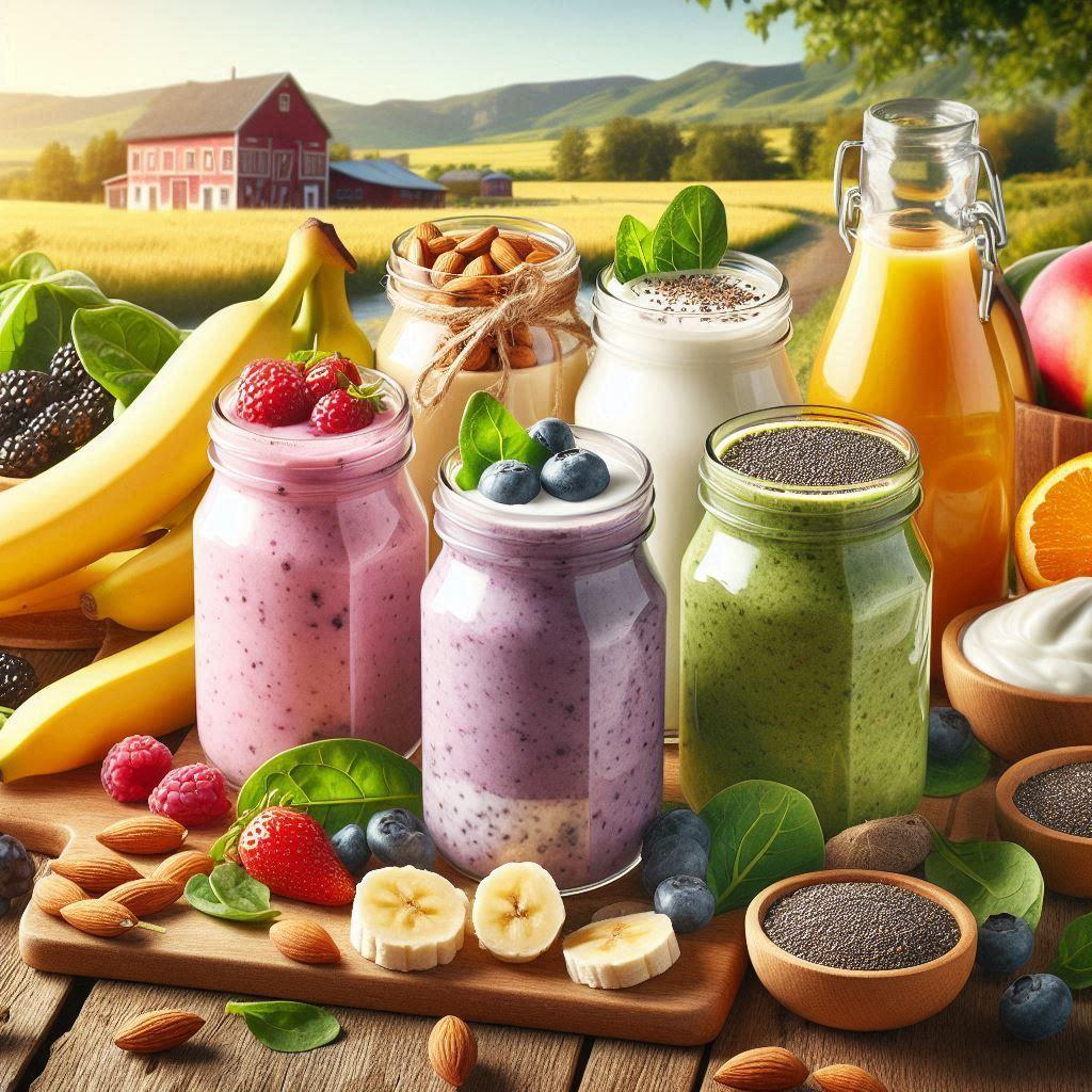 5 healthy breakfast smoothies